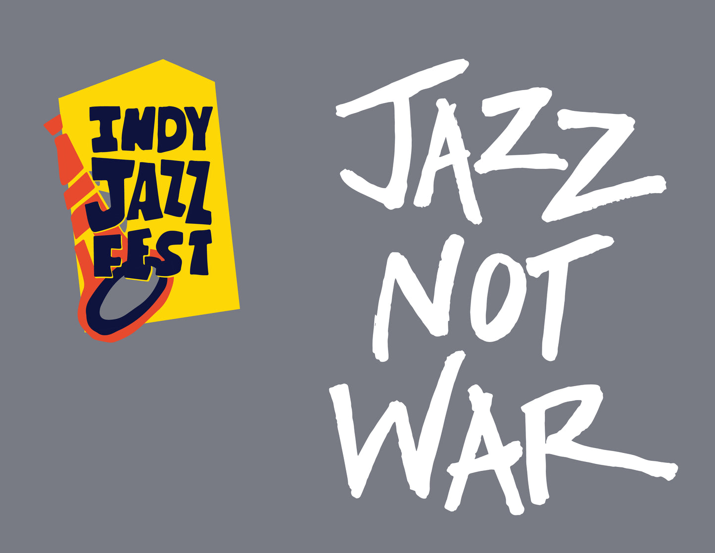 Jazz Not War Tie Dye Tee