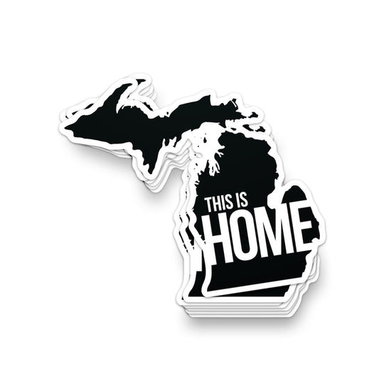 This is Home Michigan Sticker