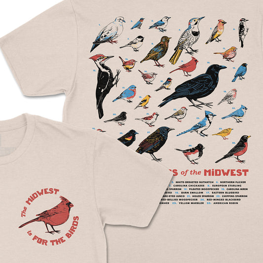 Backyard Birds of the Midwest Tee