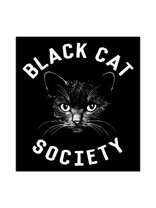 Black Cat Society Sticker