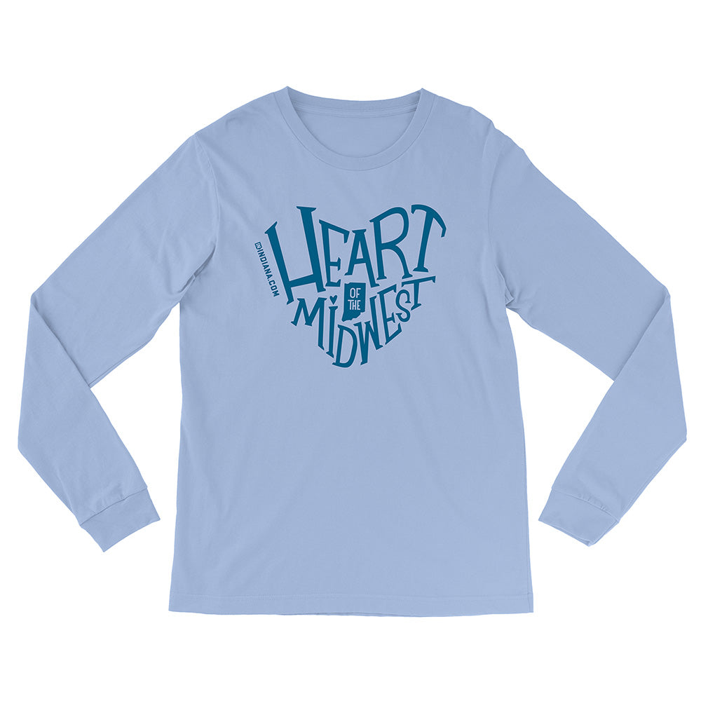 Heart of the Midwest Long Sleeve Tee – United State Print Co.