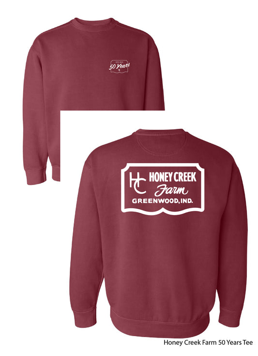 Honey Creek Farm 50 Years Sweatshirt