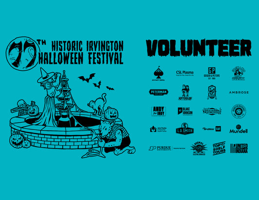 Irvington Halloween 2023 Volunteer Tee