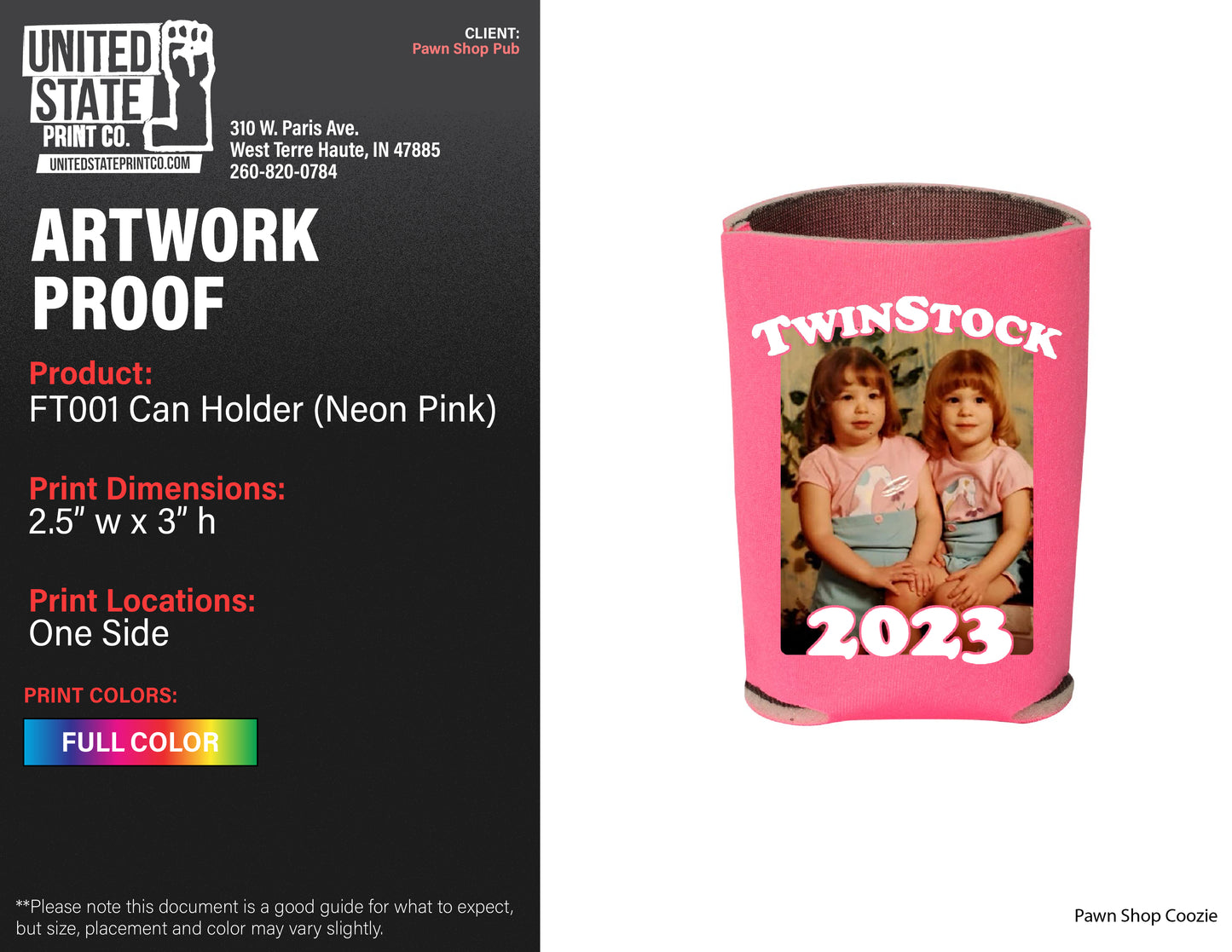 TwinStock 2023 Coozie