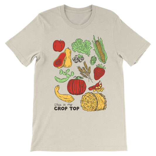 This is My Crop Top Tee