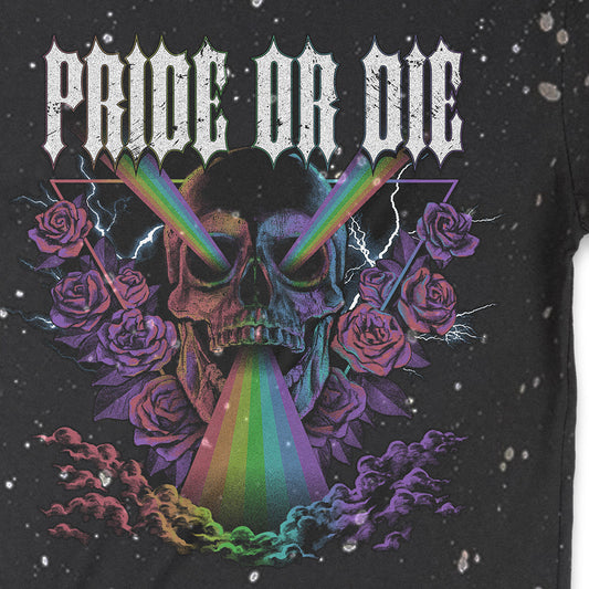 Vintage Pride or Die Tie Dye Tee