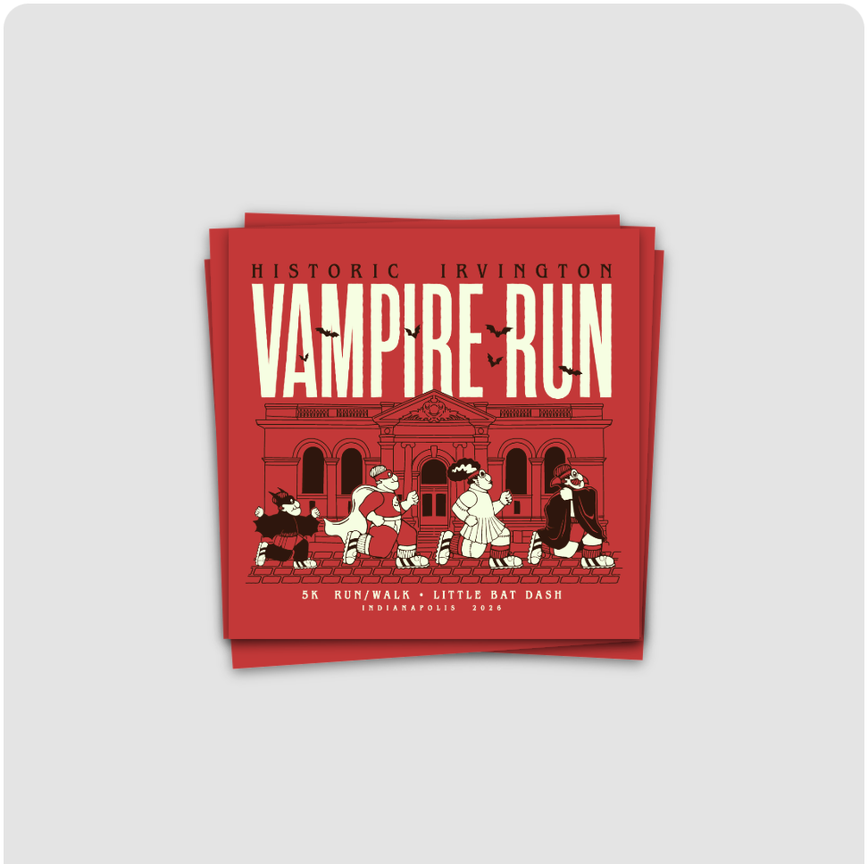 Vampire Run 2026 Sticker