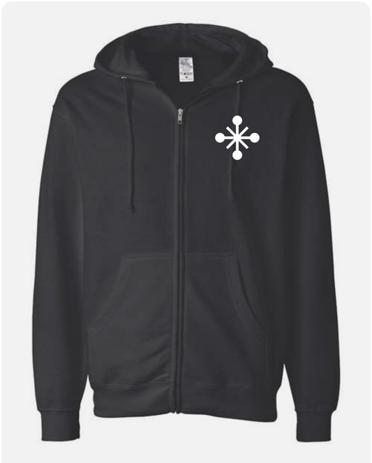 BCPL Support Your Library Zip Hoodie