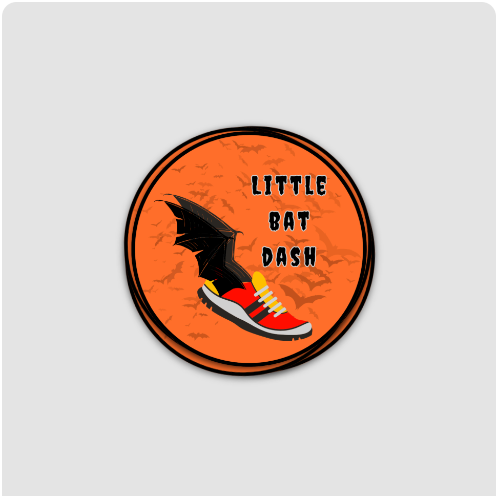 Little Bat Dash Sticker